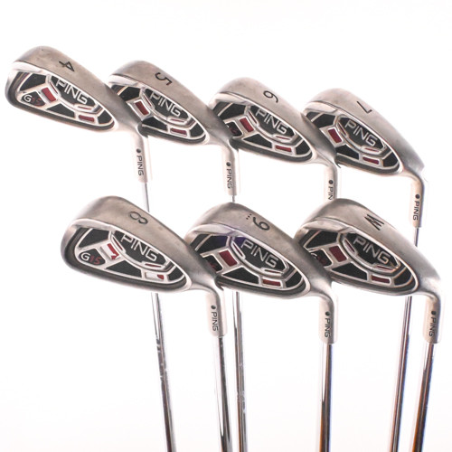 Ping G15 (Black Dot) Iron Set 4-PW AWT R-Flex Steel RH