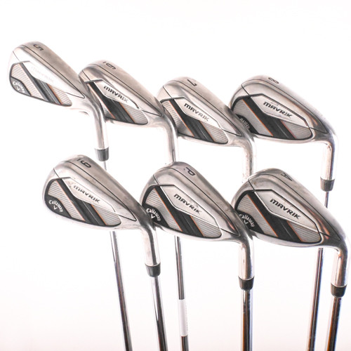 Callaway Mavrik Iron Set 5-PW,AW Elevate 95g R-Flex Steel RH