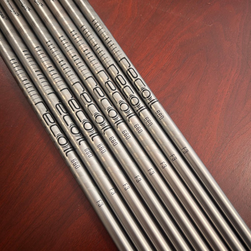 UST Recoil 660 /680 Smoke Gunmetal Matte Graphite Shafts .370 (8 PACK)