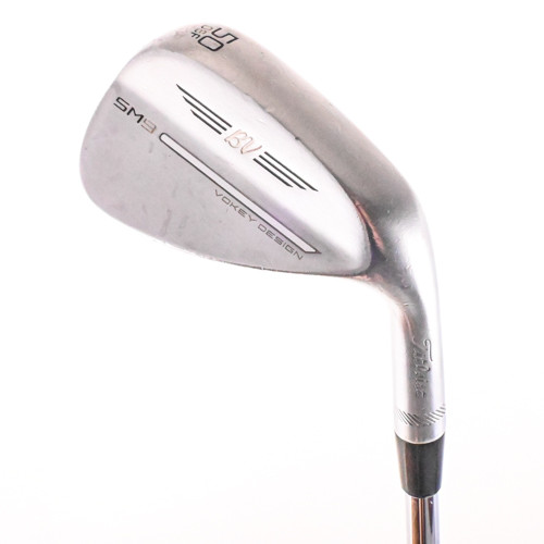 Titleist Vokey SM9 Tour Chrome F-Grind Wedge 50.08* Uniflex Steel RH