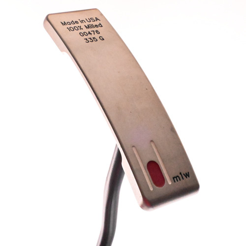 SeeMore m1w Gray Double Bend Putter 33" RH +HC