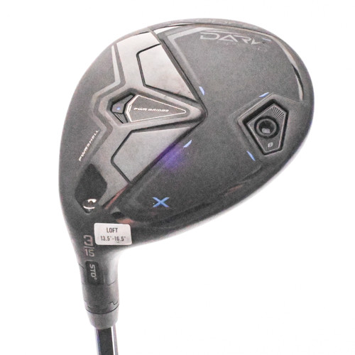 Cobra Dark Speed X 3-Wood 15* HZRDUS Smoke RDX Blue 6.0 70g Stiff Graphite LH