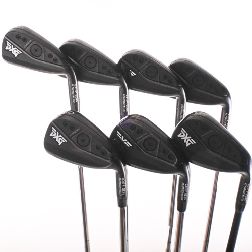 PXG 0311P Gen 6 Black Forged Iron Set 5-PW,GW Stiff Flex Steel RH