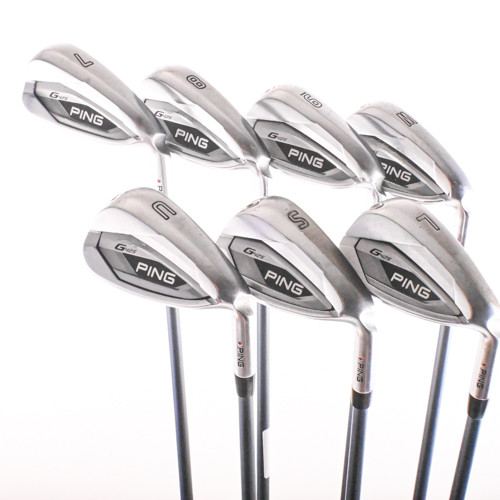Ping G425 (Red Dot) Iron Set 7-PW,UW,SW,LW Soft Regular Flex Graphite RH