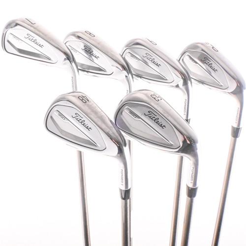 Titleist T350 2023 Forged Iron Set 7-PW,AW,GW SteelFiber 95 R-Flex Graphite RH