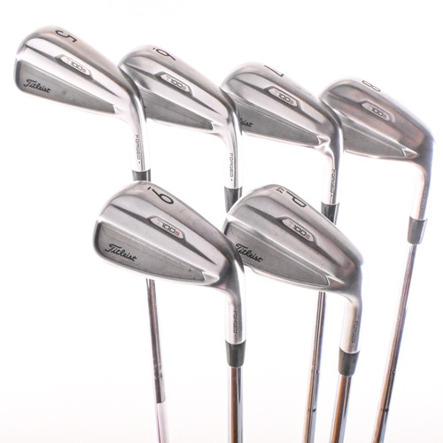 Titleist T100S 2021 Forged Iron Set 5-PW DG TI X-Flex Steel RH