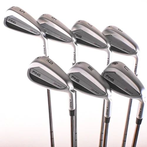 Ping I240 (Black Dot) Iron Set 5-PW,UW NS Pro Modus 3 105g Stiff Flex Steel RH