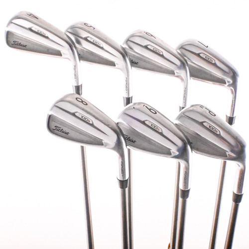 Titleist T100S 2021 Forged Iron Set 4-PW SteelFiber i95 Stiff Flex