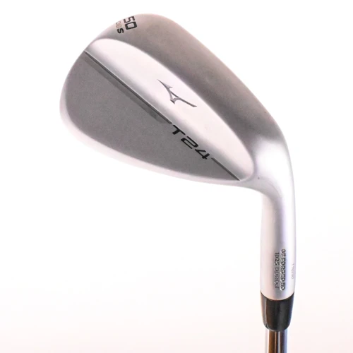 Mizuno T24 Soft White Satin Forged S-Grind Wedge 50.08* DG 120g Stiff Steel RH