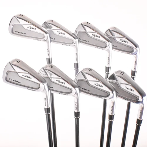 Honma TW747V Forged Iron Set 3-PW Stiff Flex Graphite RH (+1/2")