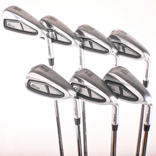 Ping G730 (Black Dot) Iron Set 5-PW,UW AWT 3.0 Stiff Flex Steel RH