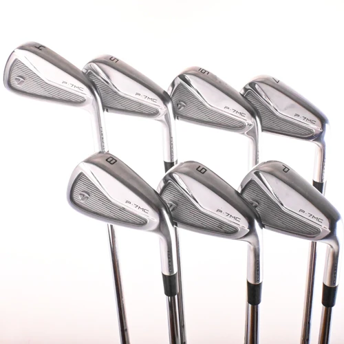 TaylorMade 2021 P7MC Forged Iron Set 4-PW KBS Tour Lite 95g R-Flex Steel RH