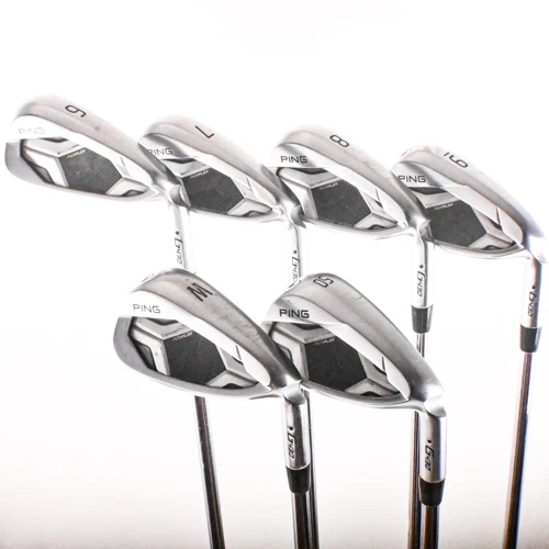 Ping G430 (Black Dot) Iron Set 6-PW,AW AWT 2.0 Stiff Flex Steel RH
