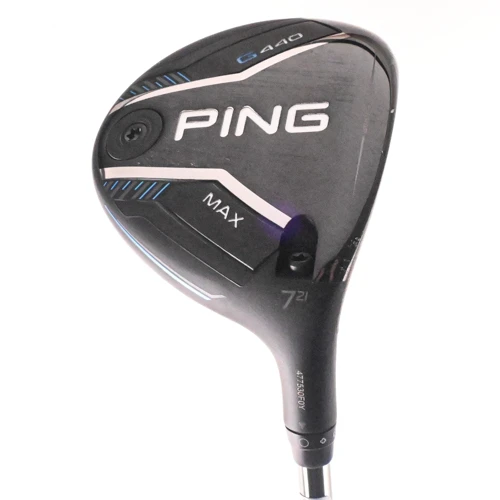 Ping G440 Max 7-Wood 21* Tour 2.0 Chrome 75g Stiff Graphite RH +HC (-1/2")