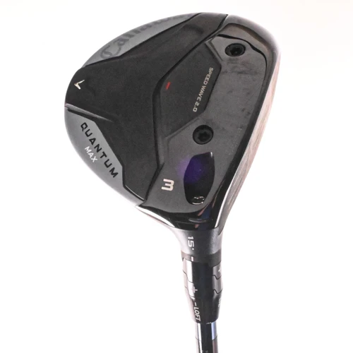 Callaway Quantum Max 3-Wood 15* LINQ 7 Stiff Flex Graphite RH +HC (-1")