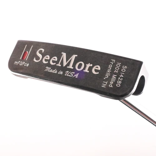 SeeMore mFGPcs Black Nickel Putter 35" RH