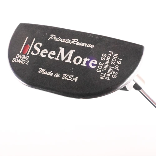 SeeMore Private Reserve Diving Board 2 Black Putter 35" RH