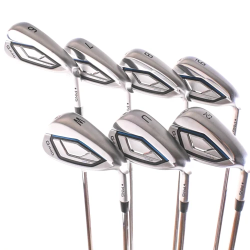 Ping G440 (Black Dot) Iron Set 6-PW,UW,GW AWT 3.0 R-Flex Steel RH