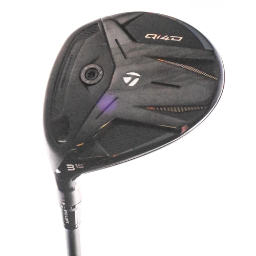 TaylorMade Qi4D 3-Wood 15* REAX 55g R-Flex Graphite LH