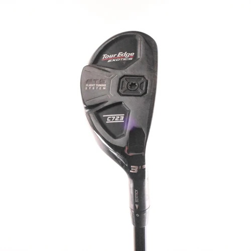 Tour Edge Exotics C723 Hybrid #3 19* HZRDUS 6.0 80g Stiff Flex Graphite RH +HC