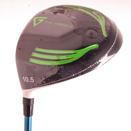 New Vertical Groove The Groove Driver 10.5* Javlynfx R-Flex Graphite LH +HC