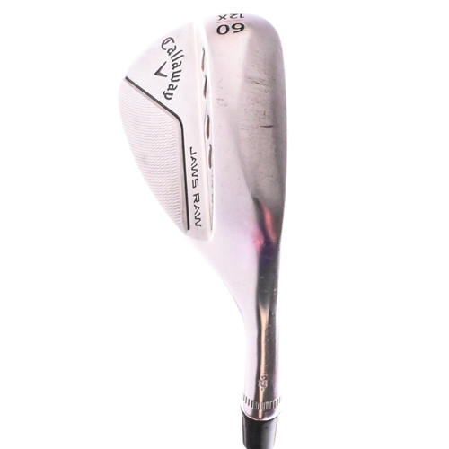 Callaway JAWS Raw Chrome X-Grind Lob Wedge 60.12* Uniflex Steel RH