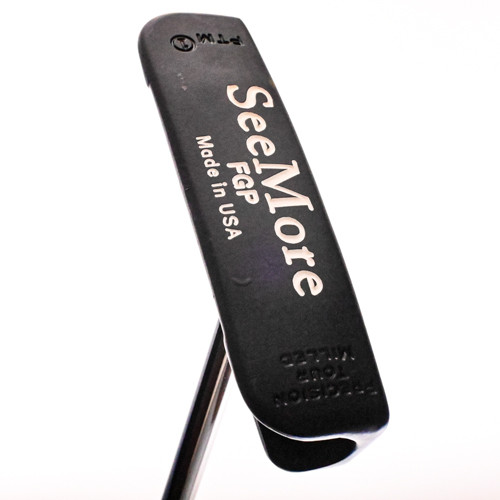 SeeMore FGP PTM1 Matte Black CS Putter 34" RH +HC