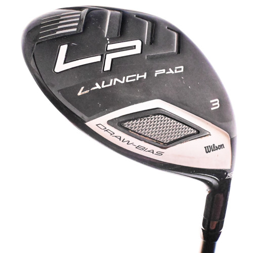 Cleveland Launch Pad Draw Bias 3-Wood 15* Helium 45g Senior Flex Graphite RH