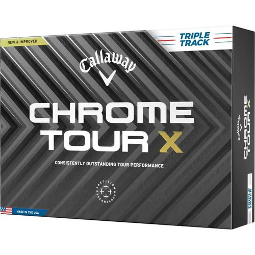 Callaway Chrome Tour X Triple Track Golf Balls 2024