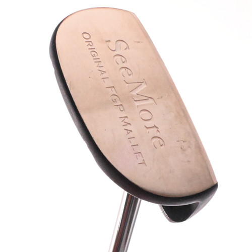 New SeeMore HT Mallet Matte Black CS Putter 35