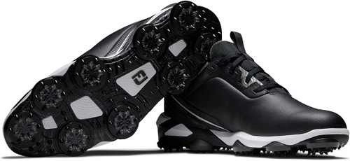 New Men's Footjoy Tour Alpha Golf Shoes - White/Navy - 55536