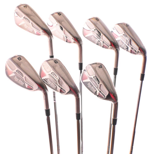 New Tour Edge Hot Launch C523 Iron Set 4-PW XP 85g R-Flex Steel RH