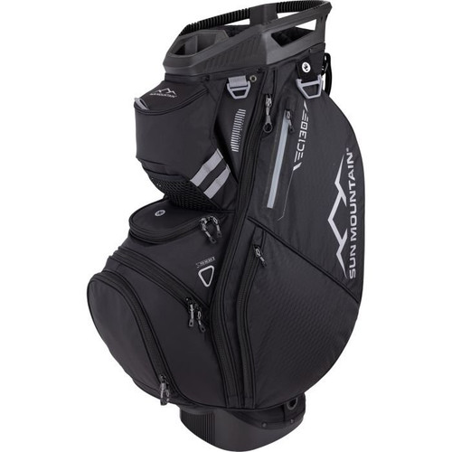 Sun Mountain 2025 C-130 Cart Bag w/ 14 Way Top  - Black