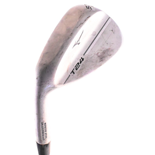 Mizuno T24 White Satin Forged S-Grind Wedge 52.10* DG TI Stiff Flex Steel LH