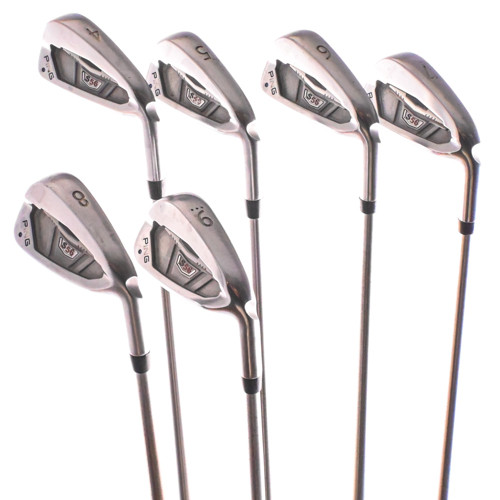 Ping S56 (Blue Dot) Iron Set 4-9 KBS Tour C-Taper Stiff Flex Steel RH (+1/2")