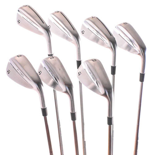 TaylorMade 25 P790  Iron Set 5-PW,AW KBS Stiff Flex Steel RH (+1/2")