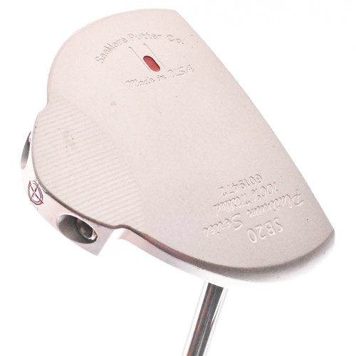 SeeMore SB20 Platinum Gray Putter 34.5" RH +HC