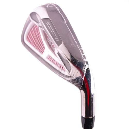 New Cobra AMP Cell Red 7-Iron R-Flex Steel RH