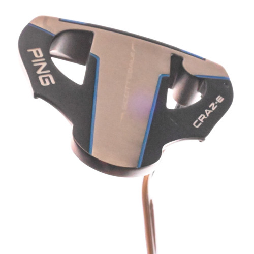 Ping 2025 Scottsdale Craz-E (Black Dot) CB Putter 37.5" RH +HC