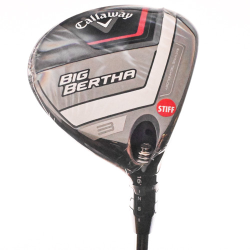New Callaway Big Bertha 2023 3-Wood 16* RCH 55g R-Flex Graphite LH
