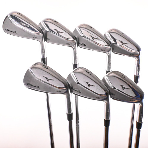 Mizuno Pro 221 Forged Iron Set 4-PW Stiff Flex Steel RH - Dallas