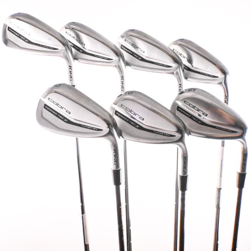 Cobra King Forged Tec X Iron Set 5-PW,GW KBS Tour Lite Stiff Flex