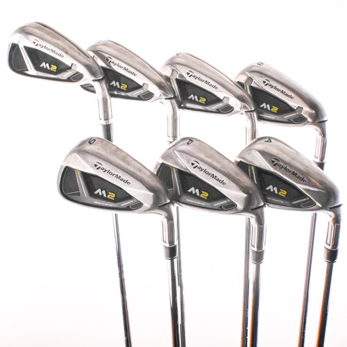 TaylorMade M2 2017 Iron Set 5-PW,AW RE-AX 88g R-Flex Steel RH