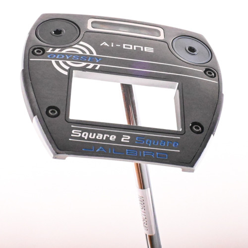 ODYSSEY square2 square Ai one 33インチ Odyssey Ai-One Square 2 Square JailBird Putter 34