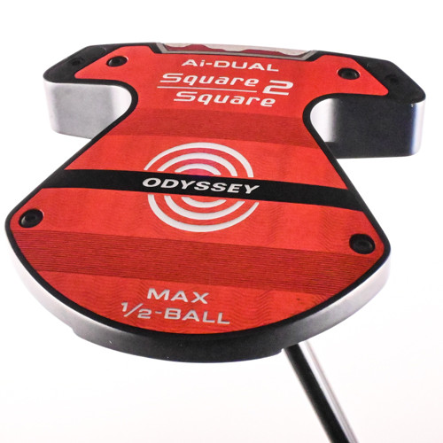 Odyssey Ai-Dual Square 2 Square Max 1/2-Ball Putter 33