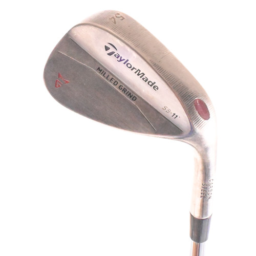 TaylorMade Milled Grind Satin Chrome Wedge 54.11* Uniflex Steel RH