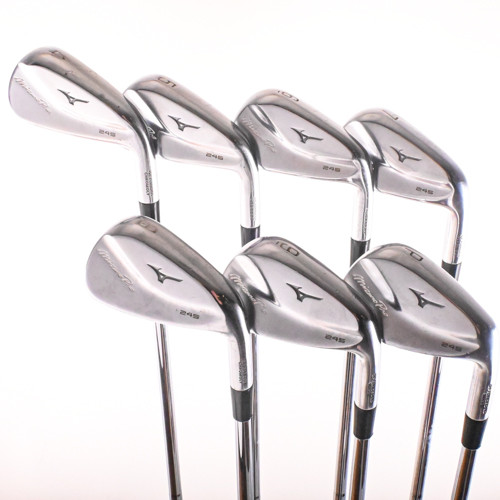 レフティアイアン　Mizuno Pro 245 アイアンセット 4-P Mizuno Pro 245 Forged Iron Set 4-PW NS Pro Modus 3 115g Stiff Flex