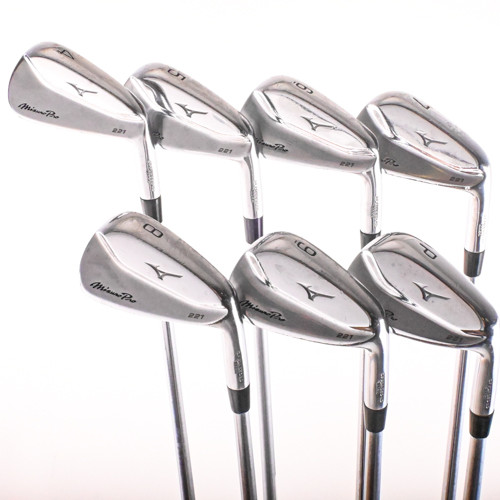 Mizuno Pro 221 アイアンセット 4-P 7本セット オーダー表付き Mizuno Pro 221 Forged Iron Set 4-PW Project X 5.5 LS 125g Stiff