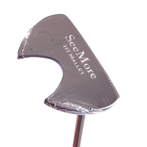 New SeeMore HT Mallet Matte Black CS Putter 35