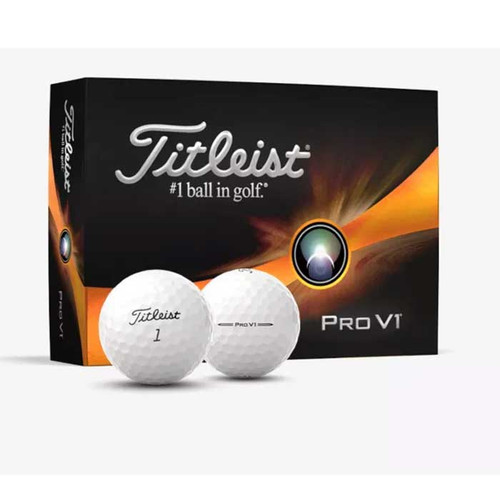 2023 Titleist Pro V1 Golf Balls 1-Dozen - Dallas Golf Company